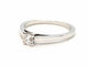 Bague 53 Bague solitaire en or blanc 18 carats avec diamant 0,20 ct 58 Facettes 578751RV
