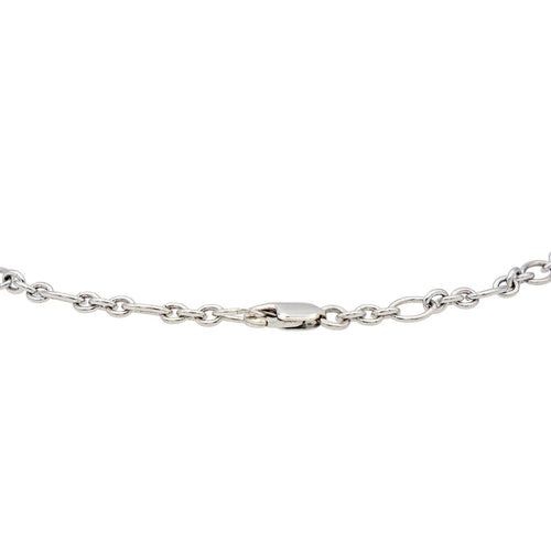 Collier Collier graphique ras-de-cou en or blanc 18 carats et diamants 58 Facettes 578797RV