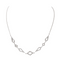 Collier Collier en or blanc 18 carats pavé de diamants 58 Facettes 578815RV