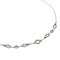 Collier Collier en or blanc 18 carats pavé de diamants 58 Facettes 578815RV