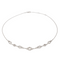 Collier Collier en or blanc 18 carats pavé de diamants 58 Facettes 578815RV
