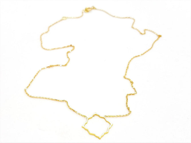 Collier Collier Transparence en or jaune 18 carats 58 Facettes 578906RV