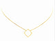 Collier Collier Transparence en or jaune 18 carats 58 Facettes 578906RV