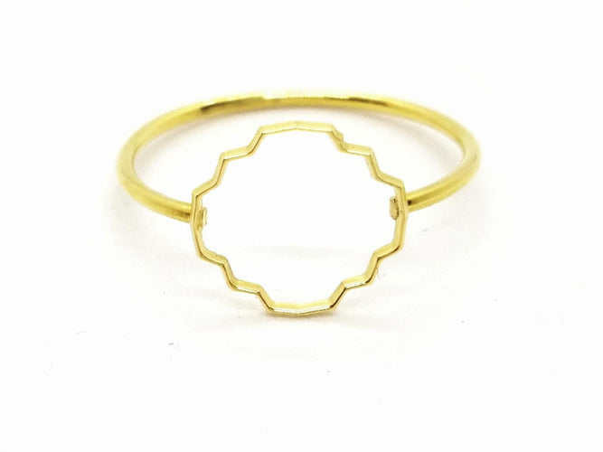 Bague 53 Bague Transparence en or jaune 18 carats 58 Facettes 578910RV