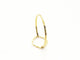 Bague 53 Bague Transparence en or jaune 18 carats 58 Facettes 578910RV