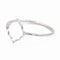 Bague 53 Bague Transparence en or blanc 18 carats 58 Facettes 578919RV