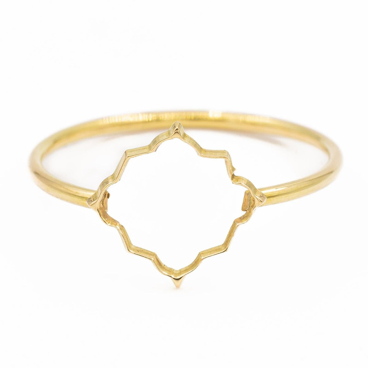 Transparency Ring Yellow Gold - 9880614895945 - 58 Facettes