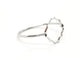 Bague 54 Bague Transparence en or blanc 18 carats 58 Facettes 578927RV