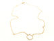 Collier Collier Transparence - Collier motif graphique en or rose 18 carats 58 Facettes 578938RV
