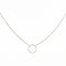 Collier Collier Transparence - Collier en or blanc 18 carats 58 Facettes 578939RV