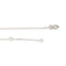 Collier Collier Transparence - Collier en or blanc 18 carats 58 Facettes 578939RV