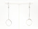 Boucles d'oreilles Transparence - Boucles d’oreilles pendantes en or blanc 18 carats 58 Facettes 578940RV
