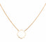 Collier Collier Transparence - Collier en or rose 18 carats 58 Facettes 578943RV