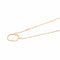Collier Collier Transparence - Collier en or rose 18 carats 58 Facettes 578943RV
