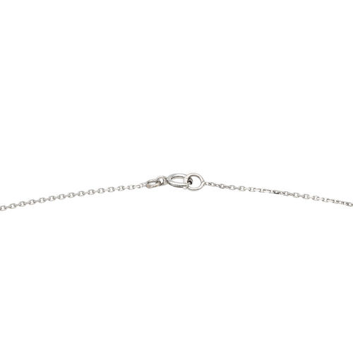 Collier Collier en or blanc 18 carats avec diamant taille brillant 58 Facettes 579047RV