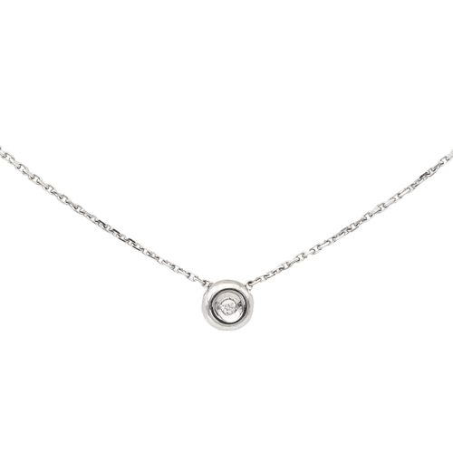 Collier Collier - Diamant en or blanc 18 carats 58 Facettes 579070RV