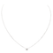 Collier Collier - Diamant en or blanc 18 carats 58 Facettes 579070RV