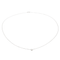 Collier Collier - Diamant en or blanc 18 carats 58 Facettes 579070RV
