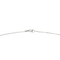 Collier Collier en or blanc 18 carats avec diamant taille brillant 0,012 ct 58 Facettes 579081RV