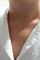 Collier Collier en or rose 18 carats avec diamant taille brillant 0,05 ct 58 Facettes 579147RV