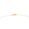 Collier Collier en or rose 18 carats avec diamant taille brillant 0,05 ct 58 Facettes 579147RV