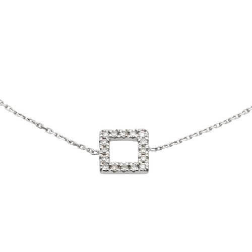 Bracelet Bracelet graphique en or blanc 18 carats et diamants 58 Facettes 579173RV