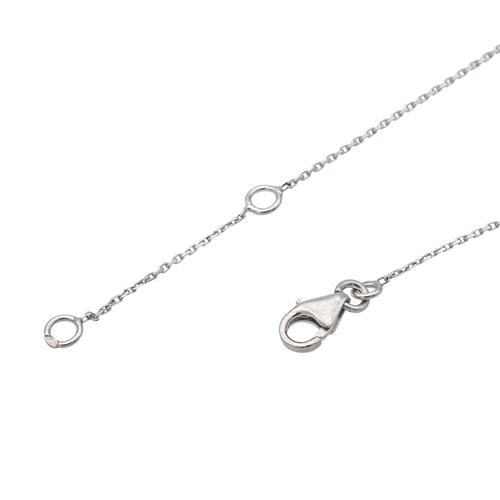 Bracelet Bracelet graphique en or blanc 18 carats et diamants 58 Facettes 579173RV