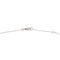 Collier Collier graphique rectangle en or blanc et or rose avec diamants 58 Facettes 579199RV