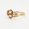 Bague 53 Bague ancienne en or jaune et perles 58 Facettes DV0608-4