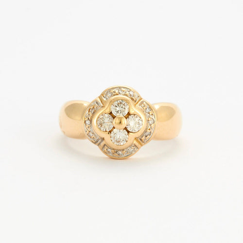 Bague 56 Bague Jonc Diamants 58 Facettes