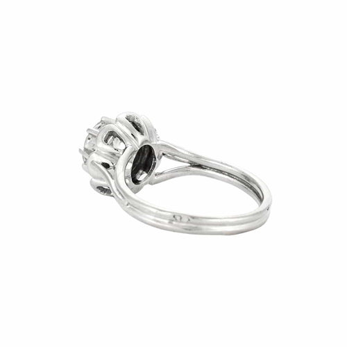 Bague 58 Bague solitaire en or blanc 18 carats et diamant 1,50 ct 58 Facettes BO/230059/