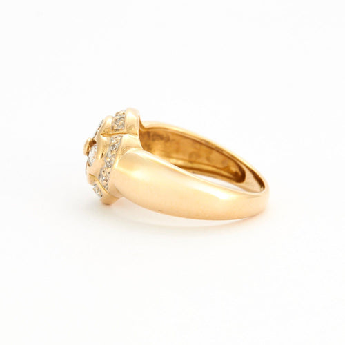 Bague 56 Bague Jonc Diamants 58 Facettes