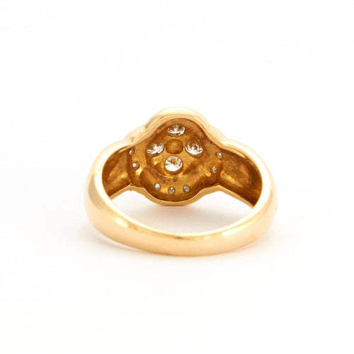 Bague 56 Bague Jonc Diamants 58 Facettes