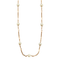 Collier Collier maille figaro en or jaune 18k et perles de culture 58 Facettes BO/230031 RIV