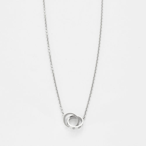 Collier CARTIER - LOVE BABY - Collier en or gris 58 Facettes DDV1125-2