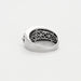 Bague 52 Bague jonc en or gris et diamants 58 Facettes BG1