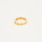 Bague 47 Bague anneau en or jaune 18 carats avec 3 diamants 58 Facettes 1