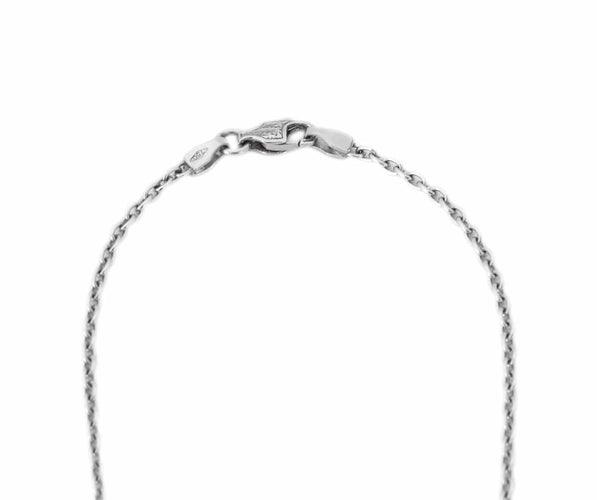 Collier Collier pendentif "Yam" en or blanc 18k, perle de culture et diamants 58 Facettes BO/230034