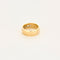 Bague 48 Bague bandeau en or jaune 18 carats et diamants taille princesse 58 Facettes
