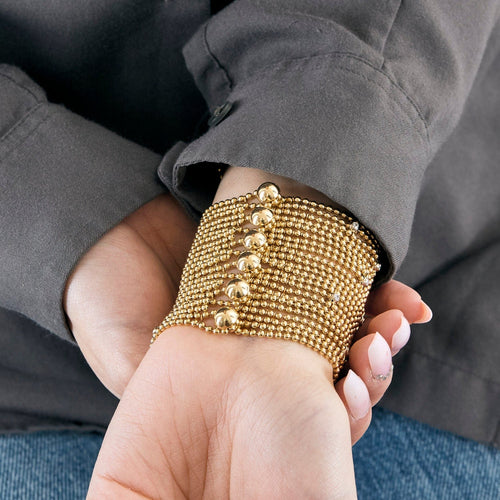 Bracelet CARTIER - Rare Bracelet Draperie Or Jaune et diamants 58 Facettes DV1101-30