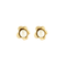 Boucles d'oreilles Boucles d'oreilles motif floral en or jaune et perle 58 Facettes BO/230141