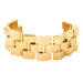 Bracelet Important bracelet Tank en or jaune 58 Facettes GU111