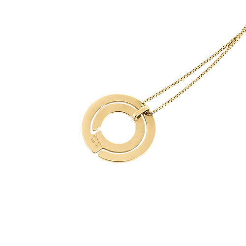 Collier Dinh Van - Collier Seventies en or jaune 18 carats 58 Facettes BO/250012