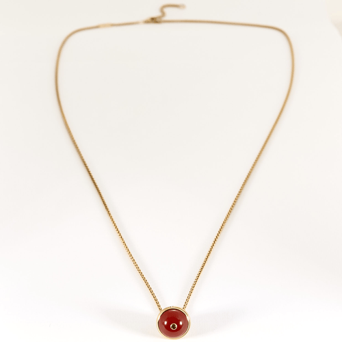 Collier PIAGET - Collier Possession or jaune cornaline 58 Facettes