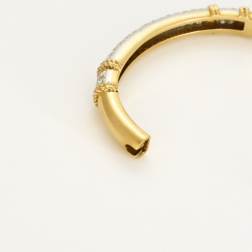 FRED - Isaure guldarmband gula diamanter