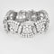 Exceptionnel Bracelet Haute Joaillerie Or Blanc Diamants 58 Facettes