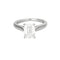 CARTIER - 1895 - Solitaire Platine Diamant Taille Emeraude 58 Facettes
