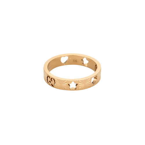 Bague 50 Gucci - Bague Icon en or rose 18 carats 58 Facettes BO/250014//