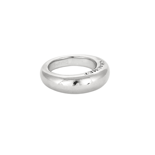 Bague 51 Chaumet - Bague jonc lisse en or blanc 18 carats 58 Facettes BO/250004/