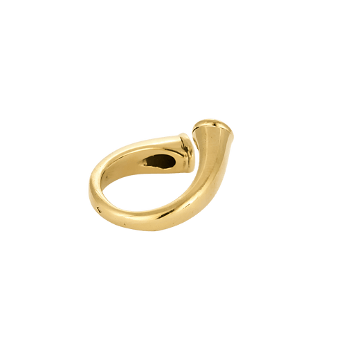 Bague 51 Bague Toi & Moi en or jaune 18 carats, diamant et saphir 58 Facettes BO/250018 STA